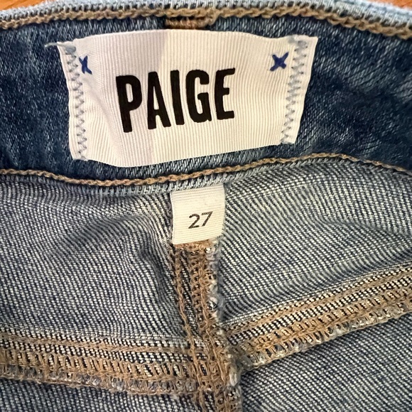 Paige Cindy jeans Distressed Ankle length size 27 - Picture 6 of 7